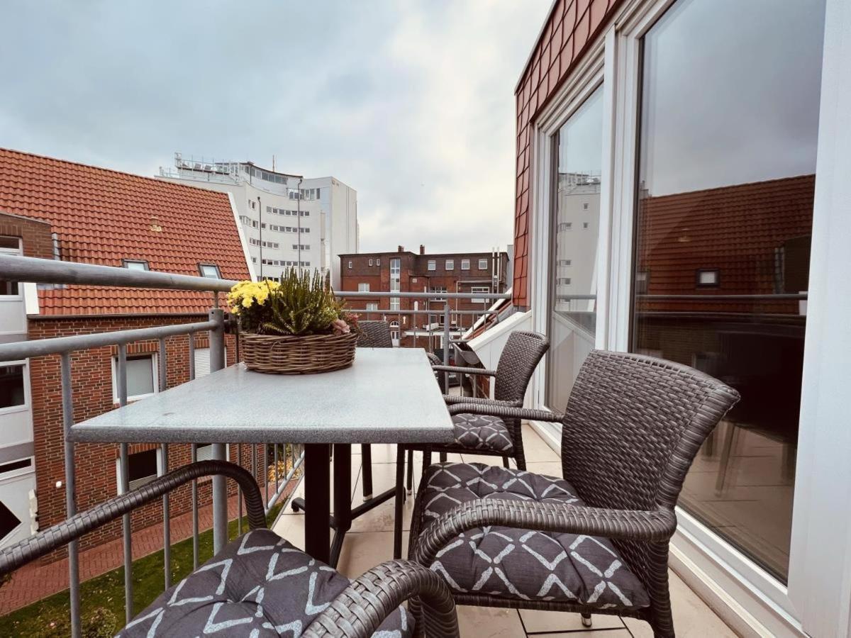 Ferienwohnung Hafenblick - Wunderbare Erholung Am Hafen 诺德代希 外观 照片