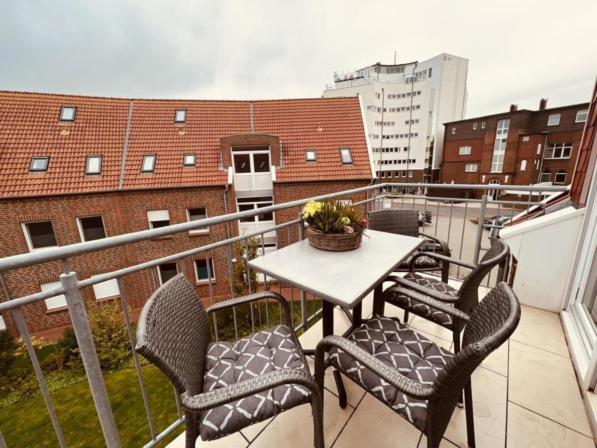Ferienwohnung Hafenblick - Wunderbare Erholung Am Hafen 诺德代希 外观 照片